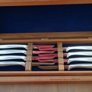 Vintage Cuisine France Sabatier Knife Set